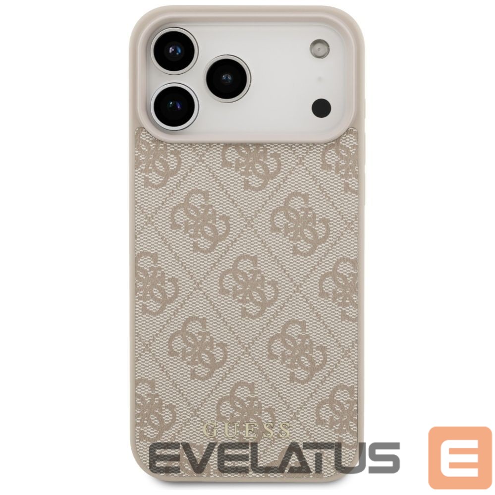 Citas preces Guess Guess 4G Classic Case for iPhone 17 Pro Max - Pink