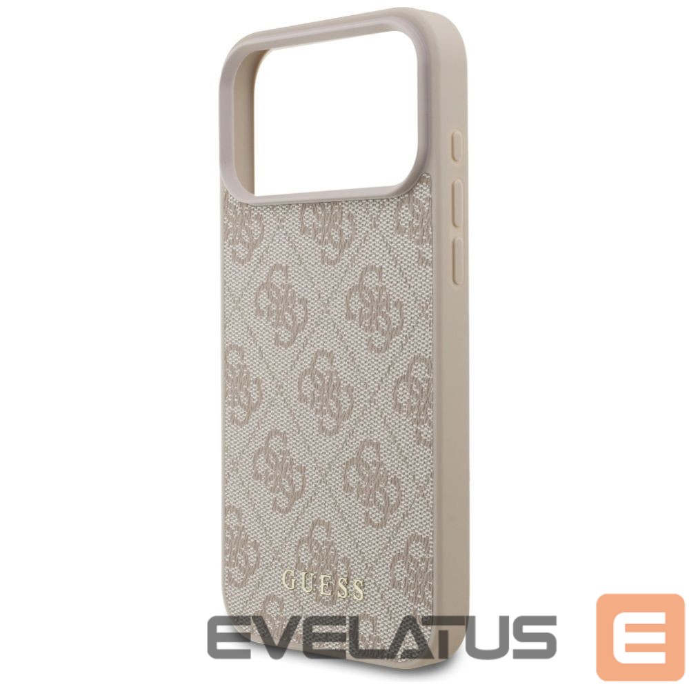 Citas preces Guess Guess 4G Classic Case for iPhone 17 Pro Max - Pink