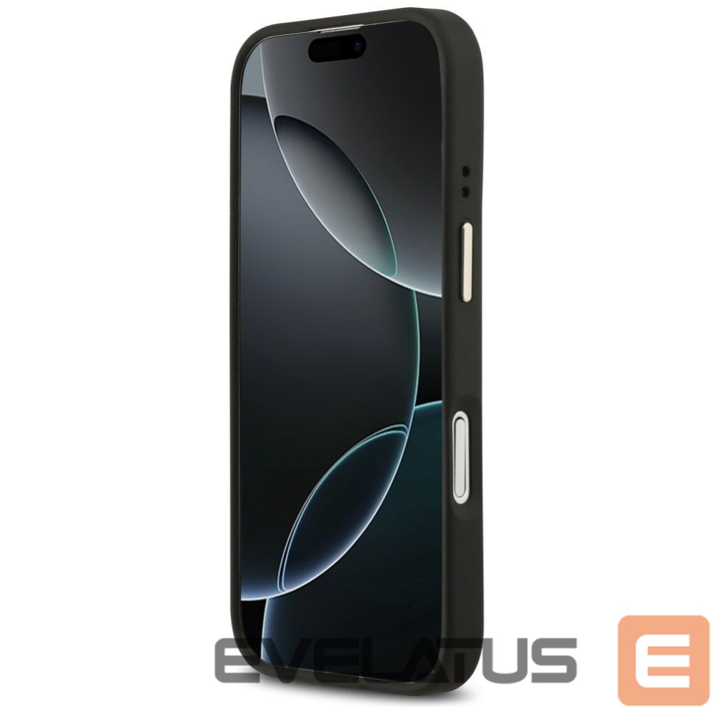Citas preces Guess Guess 4G PU Classic Logo MagSafe case for iPhone 17 - black