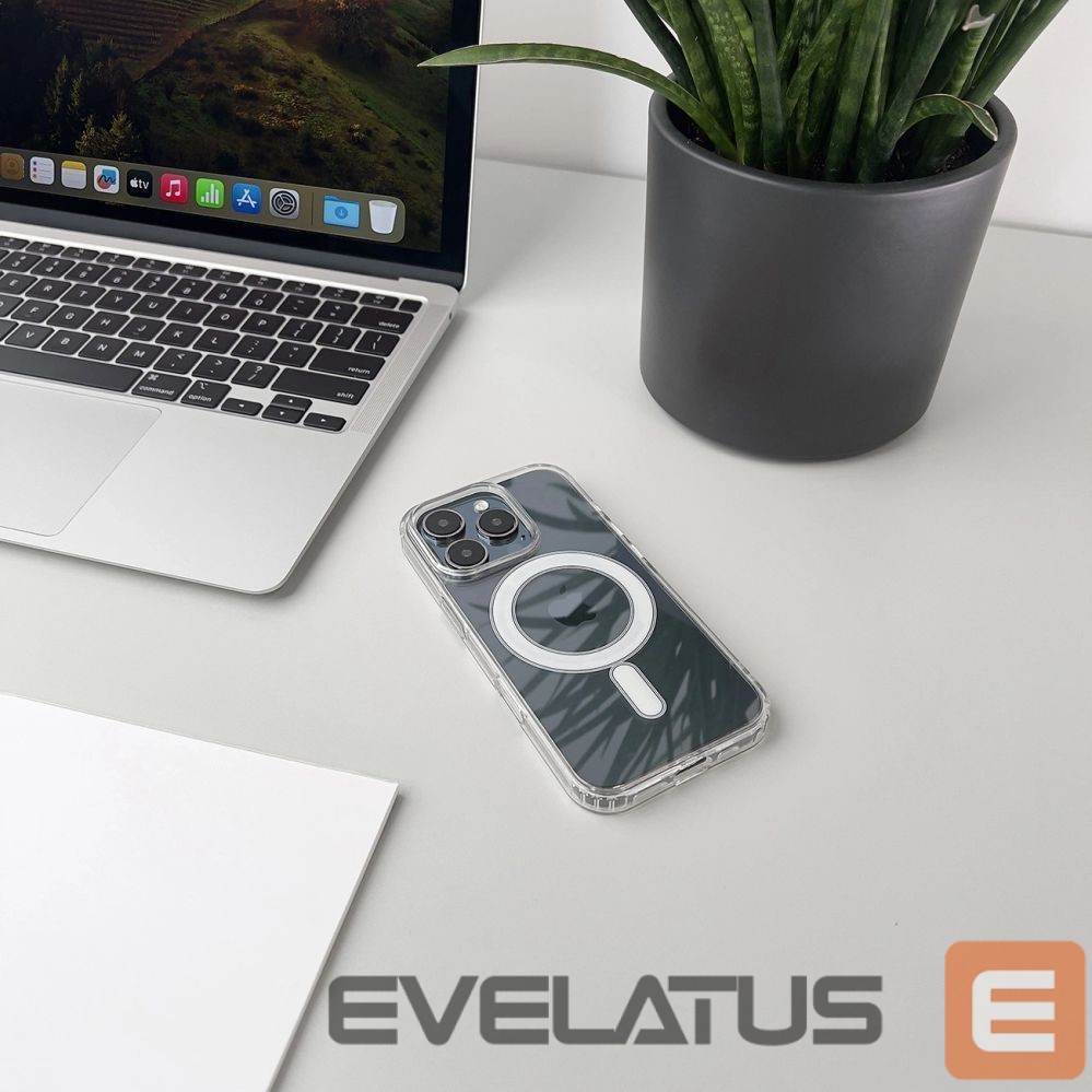 Citas preces Hurtel Ultra Clear Case for Samsung Galaxy A57 Compatible with MagSafe - Transparent