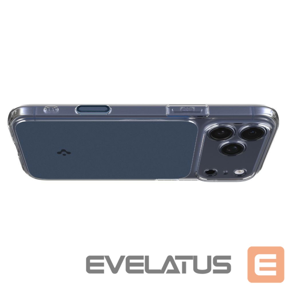 Citas preces Spigen Spigen Thin Fit MagSafe Case for iPhone 17 Pro Max - Clear Navy Blue