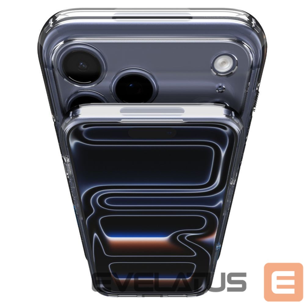 Citas preces Spigen Spigen Thin Fit MagSafe Case for iPhone 17 Pro Max - Clear Navy Blue