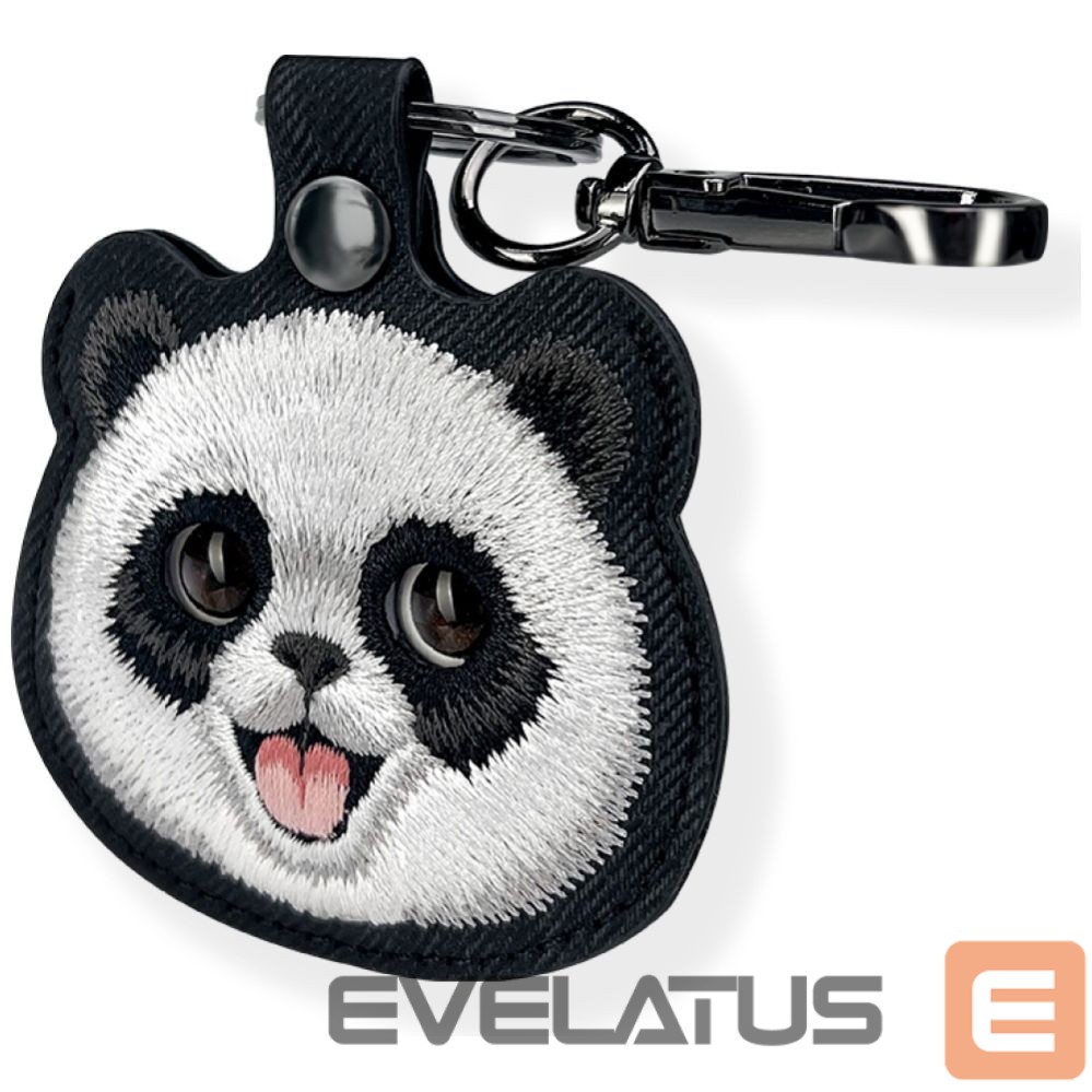 Citas preces Nimmy Nimmy New Big Eyed Pet 2.0 Panda Tracker Case - Black