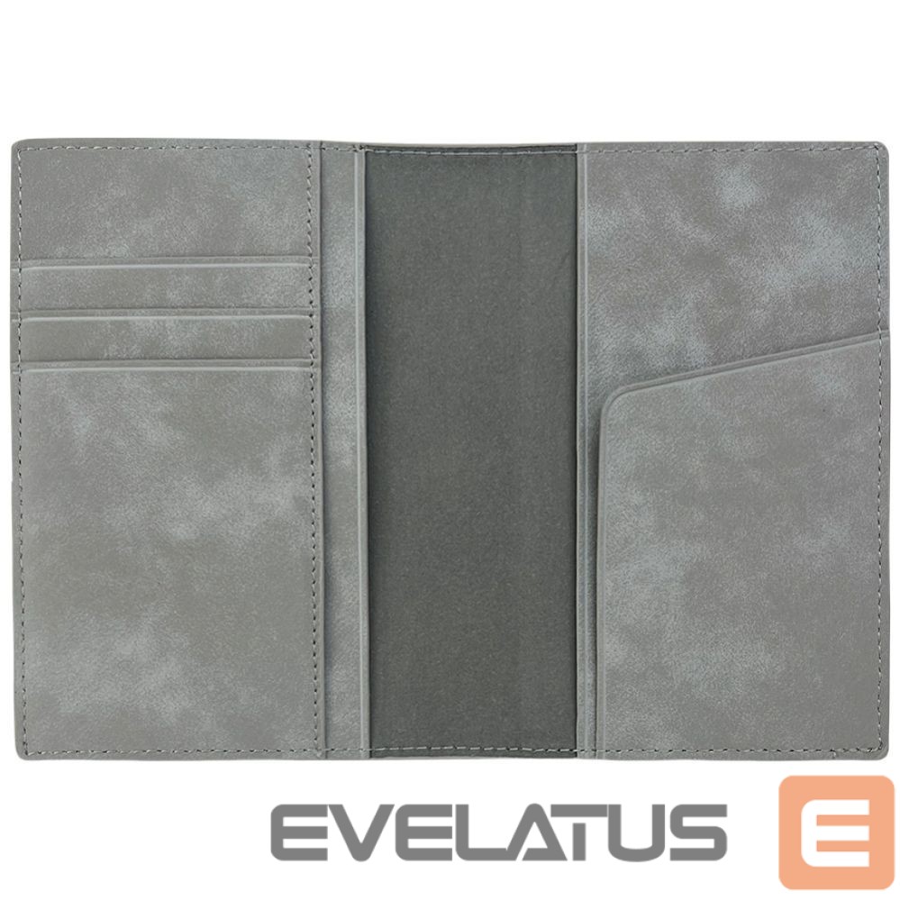 Citas preces Nimmy Nimmy Raptor Lion Passport/Wallet Case - Gray