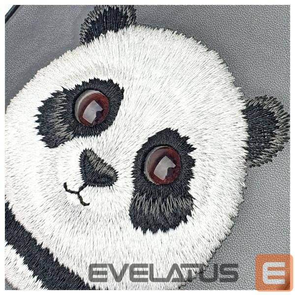 Citas preces Nimmy Nimmy Big Eyed Pet 2.0 Panda Phone Bag - Black