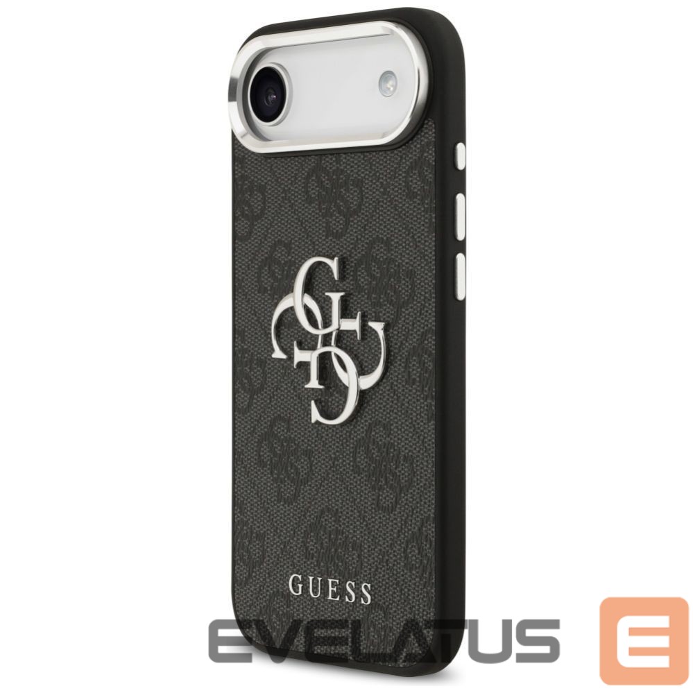 Citas preces Guess Guess 4G Big 4G Classic Logo case for iPhone 17 Air - black