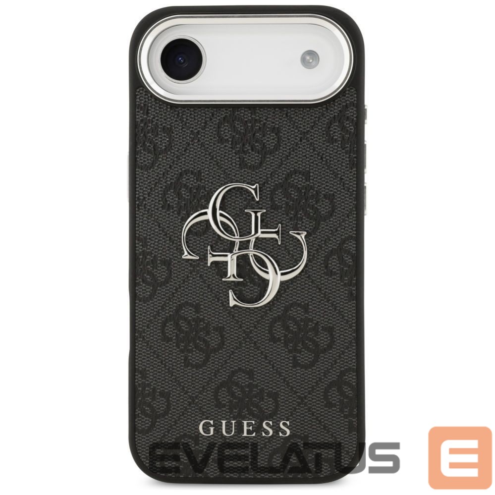 Citas preces Guess Guess 4G Big 4G Classic Logo case for iPhone 17 Air - black