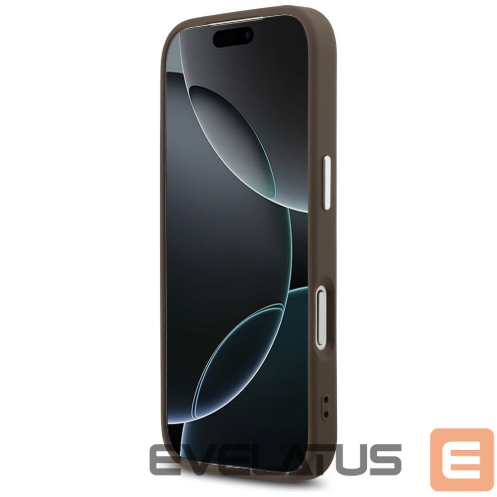 Citas preces Guess Guess 4G Classic Logo MagSafe Case for iPhone 17 Pro Max - Brown