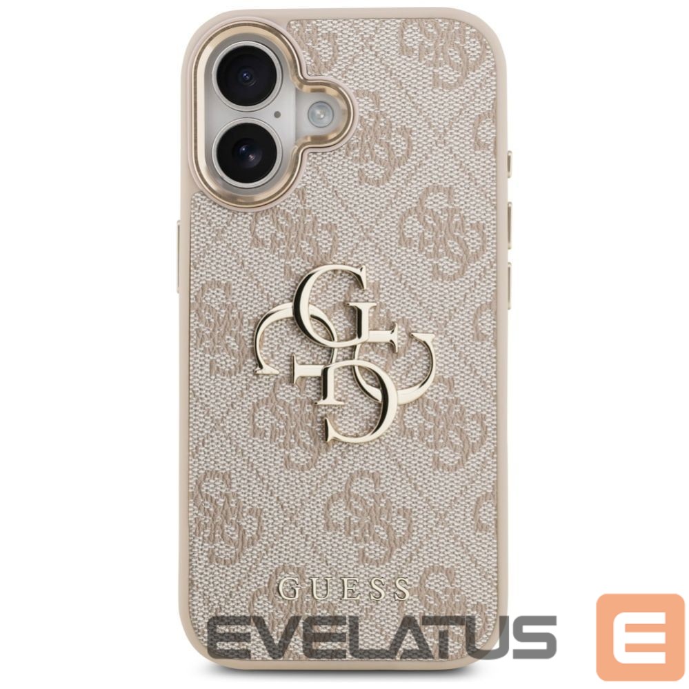 Citas preces Guess Guess 4G Big 4G Classic Logo Case for iPhone 17 - Rose Gold