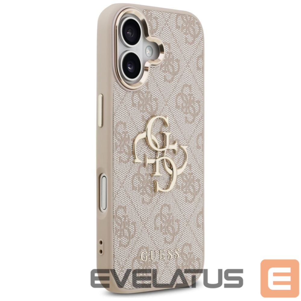 Citas preces Guess Guess 4G Big 4G Classic Logo Case for iPhone 17 - Rose Gold