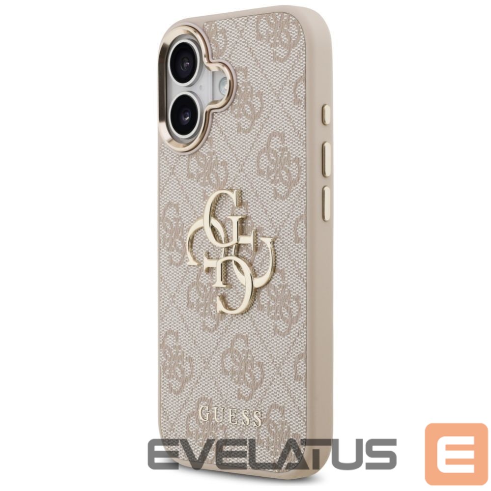 Citas preces Guess Guess 4G Big 4G Classic Logo Case for iPhone 17 - Rose Gold