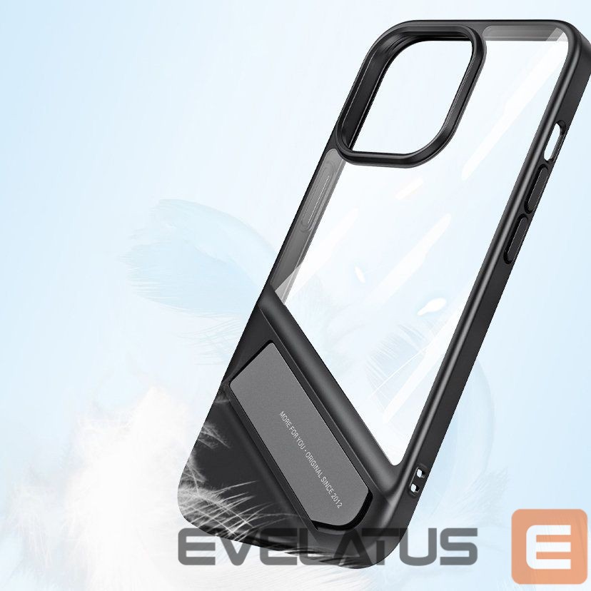 Aizmugurējais vāciņš Ugreen Ugreen Fusion Kickstand Case iPhone 13 Pro Hard Cover with Gel Frame and Stand black (90153)