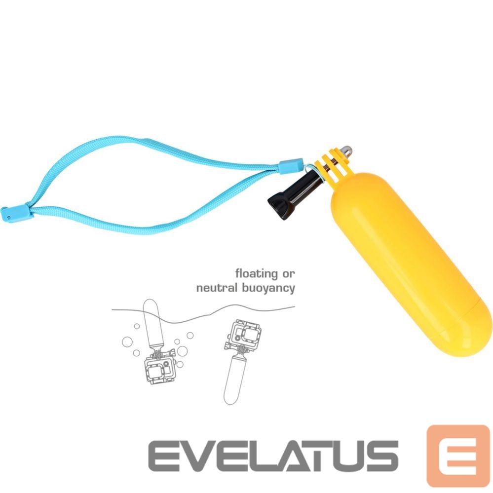 Foto un video aksesuārs Hurtel Buoyancy mount for GoPro SJCAM sports cameras
