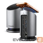 Lādētājs Axagon  USB-C 10Gbps Wireless Charging 9in1 hub | HMC-WL9 