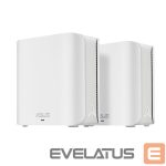 Rūteris Asus  | Dual-band WiFi 7 AiMesh Extendable Router | ZenWiFi BD4 (2pk) | 802.11be | 3600 Mbit/s | 3600 Mbit/s | Ethernet LAN (RJ-45) ports 2 | Mesh Support Yes | MU-MiMO Yes | Antenna type Internal 