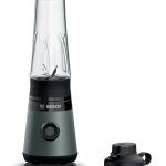 Mikseri un blenderi Bosch  VitaPower ToGo Smoothie Maker MMB2111S Tabletop, 450 W, Jar material Tritan, Jar capacity 0.6 L, Ice crushing, Silver 