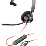 Datortehnikas aksesuāri HP  HP Poly BW 3310 Mono -M USB-C HS USB-C/A 