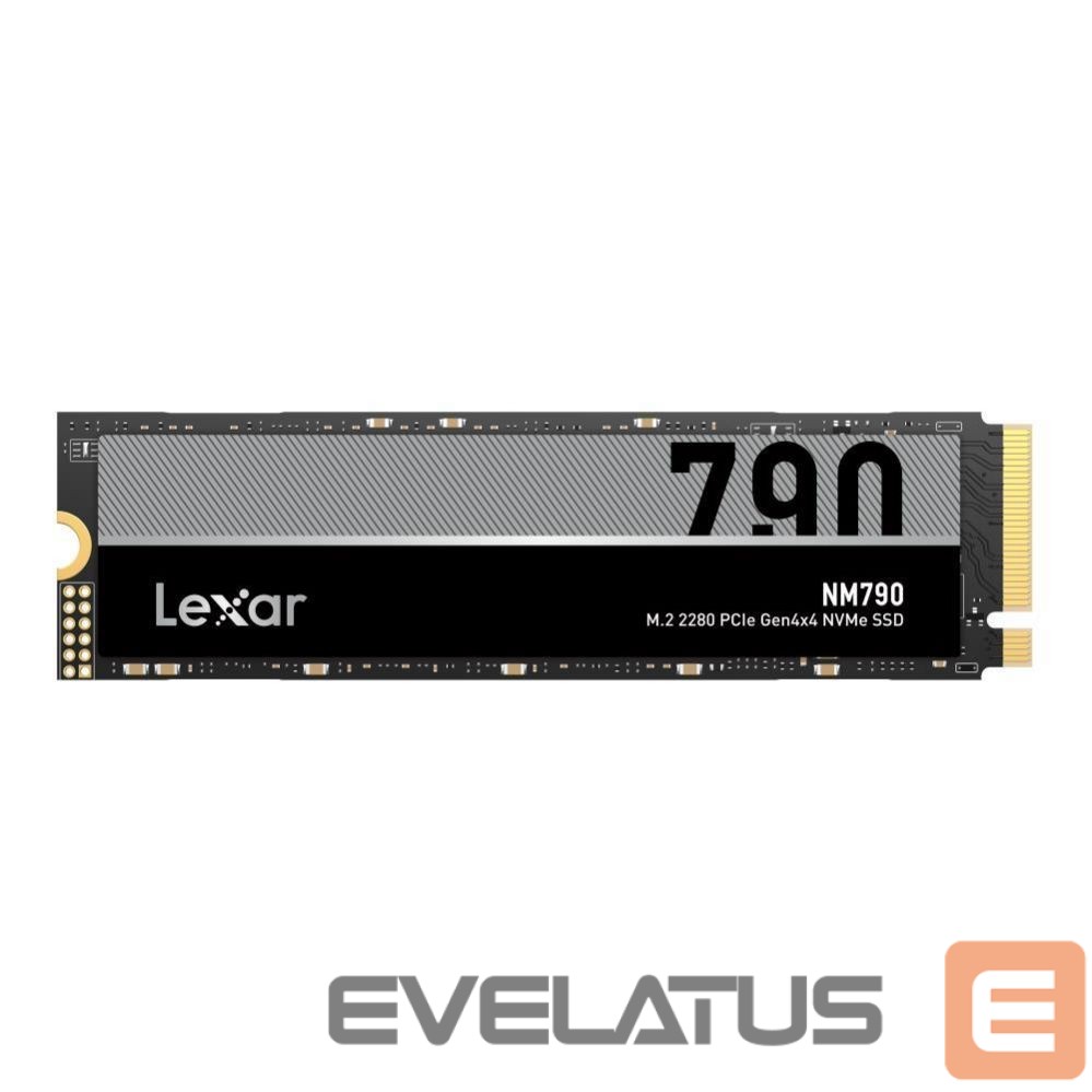 Cietais disks SSD Lexar SSD||NM790|8TB|M.2|PCIe Gen4|NVMe|Write speed 6500 MBytes/sec|Read speed 7400 MBytes/sec|2.45mm|TBW 1500 TB|MTBF 1500000 hours|LNM790X008T-RNNNG
