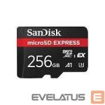 Atmiņas kartes SANDISK BY WESTERN DIGITAL  MEMORY MICRO SDXC 256GB UHS-I/SDSQXFN-256G-GN4NN 