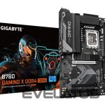 Pamatplate Intel procesorsiem Gigabyte  Mainboard||Intel B760|LGA 1700|ATX|RAM DDR4-SDRAM|4xSlots|3xNumber of M.2 (M) slots|B760GAMINGXD4GEN5 