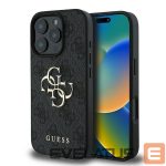 Cits mobilo telefonu aksesuārs Guess  Guess 4G Big Logo iPhone 16 Pro Case - Black 