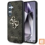 Citas preces Guess  Guess Big 4G Logo Classic Logo Case for Samsung Galaxy S25 Brown 