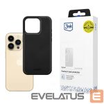 Citas preces 3MK  3mk Hardy Apple Silky Leather MagCase for Apple iPhone 14 Pro - Black 