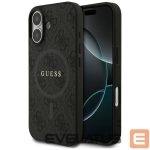 Citas preces Guess  Guess 4G Ring Classic Logo MagSafe case for iPhone 17 - black 