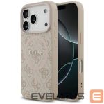Citas preces Guess  Guess 4G Ring Classic Logo MagSafe Case for iPhone 17 Pro - Pink 