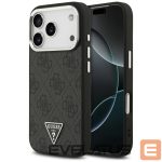 Citas preces Guess  Guess 4G Triangle Logo MagSafe case for iPhone 17 Pro - black 