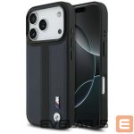 Citas preces BMW  BMW M Perforated Stripe Logo MagSafe Case for iPhone 17 Pro - Navy Blue 