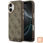 Citas preces Guess  Guess 4G PU Classic Logo MagSafe Case for iPhone 17 - Brown 
