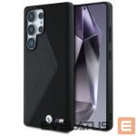 Citas preces BMW  BMW Leather Oversized Stripes MagSafe case for Samsung Galaxy S25 Ultra - black 