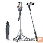 Citas preces Wozinsky  Wozinsky Selfie stick WC1Y30S telescopic tripod 1.3m with phone holder - black 