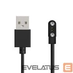 Citas preces Hurtel  HUL-01 Magnetic Charger 2-pin 2.8mm for 60cm Smartwatches – Black 