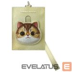 Citas preces Nimmy  Nimmy Big Eyed Pet 2.0 Cat Wallet Card Holder - Beige 