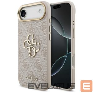 Citas preces Guess  Guess 4G Big 4G Classic Logo iPhone Air Case - Rose Gold 