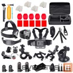 Cits mobilo telefonu aksesuārs Hurtel  Set of universal accessories 63 in 1 for GoPro, DJI, Insta360, SJCam, Eken sports cameras (GoPro 63 in 1 set) 