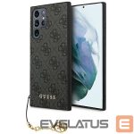 Cits mobilo telefonu aksesuārs Guess  Guess 4G Charms Collection case for Samsung Galaxy S24 Ultra - black 