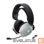 Bezvadu austiņas Dell  Alienware Dual Mode Wireless Gaming Headset - AW720H (Lunar Light) 