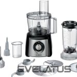 Mikseri un blenderi Bosch  | Food Processor MultiTalent 3 Plus | MCM3PM386 | 900 W | Number of speeds 2 | Bowl capacity 2.3 L | Black/Stainless steel 