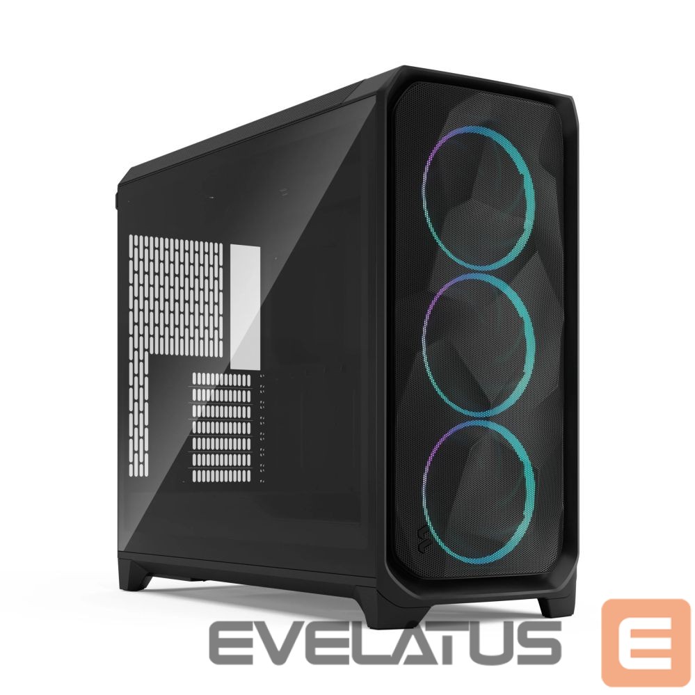 Datoru korpusi Fractal Design Meshify 3 XL | Black RGB TG Light Tint | Mid-Tower | Power supply included No | ATX