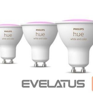 LED spuldze Philips Hue  Smart Spotlight, 3pcs pack | GU10 | 4.2 W | White and colour light 