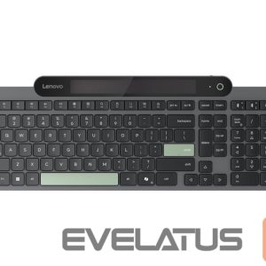 Datora tastatūra Lenovo  Self-Charging Bluetooth Keyboard-US Euro | Keyboard | Bluetooth | US Euro | Black 