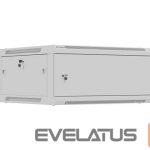 Citas preces Lanberg  Wall mounted installation cabinet 19" 4U 600X600 | WF01-6604-00S | Grey 