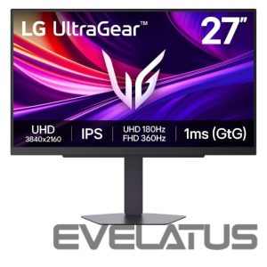 Monitors LG  27G810A-B | 27 " | IPS | UHD | 16:9 | 180 Hz | 1 ms | 3840 x 2160 pixels | 400 cd/m² | HDMI ports quantity 2 