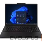 Portatīvais dators Lenovo  ThinkPad P16s G4 Intel | Black | 16 " | IPS | WUXGA | 1920 x 1200 pixels | Anti-glare | Intel Core Ultra 7 | 255H | 32 (2x16GB) GB | SODIMM DDR5 | Solid-state drive capacity 1000 GB | NVIDIA RTX PRO 500 Blackwell Generation | GDDR7 | 6 GB | Windows 11 Pro | 802.11be | Bluetooth version 5.4 | Keyboard language Nordic | Keyboard backlit | Warranty 36 month(s) | Battery warranty 12 month(s) 