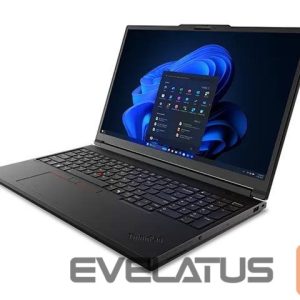 Portatīvais dators Lenovo  ThinkPad P16 G3 | Black | 16 " | IPS | WUXGA | 1920 x 1200 pixels | Anti-glare | Intel Core Ultra 7 | 255HX | 32 (2x16GB) GB | SODIMM DDR5 | Solid-state drive capacity 1000 GB | NVIDIA RTX PRO 2000 Blackwell Generation | GDDR7 | 8 GB | Windows 11 Pro | 802.11be | Bluetooth version 5.4 | Keyboard language Nordic | Keyboard backlit | Warranty 36 month(s) | Battery warranty 12 month(s) 