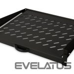 Citas preces Digitus  Extendible Shelf for fixed mounting on front 483 mm (19") profile rails | DN-19-TRAY-2-450-SW 