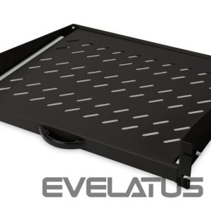 Citas preces Digitus  Extendible Shelf for fixed mounting on front 483 mm (19") profile rails | DN-19-TRAY-2-450-SW 